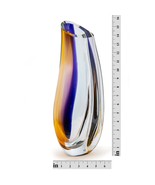 Kosta Boda Goran Warff Signed and Numbered Orchid Vase - $16,350.49 MXN