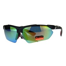 Xloop Sports Sunglasses Men&#39;s Half Rim Wrap Around Shades UV400 - $10.84+