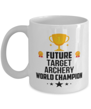 Graduation Mug - Future Target Archery Funny Coffee Cup  For Sports Player  - £11.98 GBP