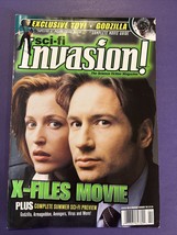 Sci-Fi Invasion Magazine Science Fiction Summer 1998 X-Files Godzilla Avengers - £9.03 GBP