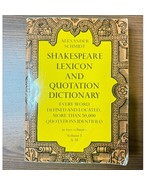 Shakespeare Lexicon &amp; Quotation Dictionary, Vol. 1 (A–M) – Paperback - $236.48 MXN