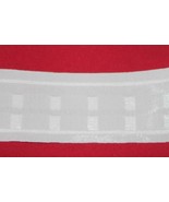 2 Meters Curtain Rod Tape with 2 Pockets 2 Cords High 6.5cm Furlanis 201... - $30.22 MXN