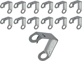 1 Dozen Aluminum Classroom Mounting Brackets; Perfect for 12&quot;x18&quot; &amp; 2&#39;x3... - $39.00