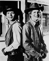 Alias Smith And Jones Pete Duel Ben Murphy Back To Back 16X20 Canvas Giclee - £55.93 GBP