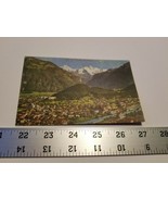 Interlaken Mondi und Jungfrau Postcard Switzerland Postal Card Home Trea... - £14.97 GBP