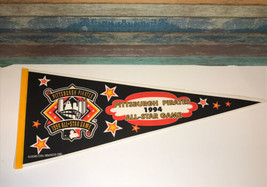 1994 MLB All Star Game Pennant Full Size Pittsburgh Pirates Three Rivers - $16.99
