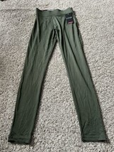 Energie Womens Green High Rise Ultra Slimming Active Leggings Size Small - $21.49