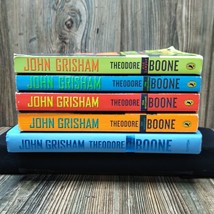 *5* THEODORE BOONE Kid Lawyer 1-5 Mixed Book Lot By John Grisham - £14.59 GBP