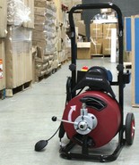 50Ft x 1/2&quot; Electric Drain Snake Clog Cleaner 1/2HP w/ 50&#39; Auto Wire Fee... - $336.59