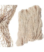 Luau Natural FISH NET NETTING Beach Pool Pirate Party Tiki Bar Decoratio... - $86.55 MXN