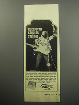 1968 V.C. Squier Esquier Guitar Strings Advertisement - Jimi Hendrix - £14.44 GBP
