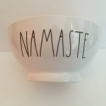 Rae Dunn Farmhouse Namaste Large Letter Ceramic Cereal Rice Soup Bowl - £23.58 GBP
