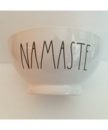 Rae Dunn Farmhouse Namaste Large Letter Ceramic Cereal Rice Soup Bowl - £23.69 GBP