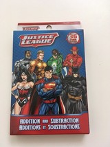 Justice League Addition And Subtraction Batman Superman Learning Cards Math NEW - £6.14 GBP