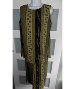 Carolina Colours  Abstract Multi-Color Dress Size 12 Women&#39;s NEW - $52.20 CAD