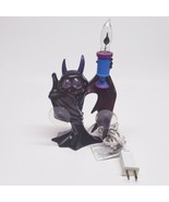 VINTAGE HALLOWEEN Bat Window Decoration TRENDMASTERS Light Candelabra 19... - $729.39 MXN