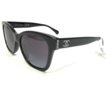 CHANEL Sunglasses 5482-H-A c.1716/S6 Black Cat Eye Frames with Purple Le... - £197.65 GBP