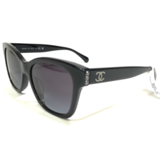 CHANEL Sunglasses 5482-H-A c.1716/S6 Black Cat Eye Frames with Purple Lenses - £201.62 GBP
