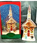 Seasonal Specialties &quot;The Grace Chapel Church, 10&quot;, Lighted Christmas House - £18.65 GBP