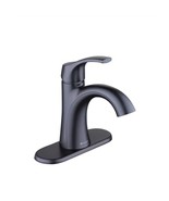 Bronze Eve 4 in. Centerset Double Handle High-Arc Bathroom Faucet with D... - $1,010.37 MXN