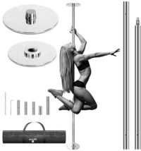SereneLife Portable Removable Fitness Pole - Adjustable Height &amp; Anti-Co... - $132.30