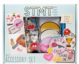 STMT 10-Pc of Flair Patches Charmes Pins DIY Art and Craft Accessory Set... - $7.50