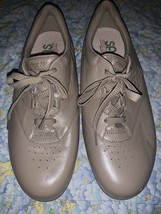 SAS Free Time Leather Taupe/Tan Walking Tripad Comfort Shoes Women&#39;s Sz 12 WW - £26.16 GBP