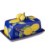 Lemon Butter Dish, Multicolor New - $57.90 CAD