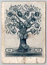 Belgium Pedigree of Royal Family 1830-1915 Postcard X27 - £12.02 GBP