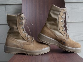 Belleville AHWC Hot Weather Military Combat Boots Men&#39;s 8.5 W  Coyote 18... - $69.99