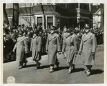 Signal Corps Officers Marching in Parade Official Army Photo 1st Service... - $21.78