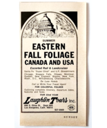 1969 Foliage Fall Super Chief Railroad Tour Advertisement Laughlin Santa... - $368.75 MXN