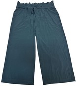 Ideology Women&#39;s Ruffle Trim Pull-On Pants, BLACK, XL - $19.01