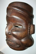 Large God Daikoku Samurai Japanese Noh Kagura Buddha Mask Home Decor Rar... - £51.87 GBP