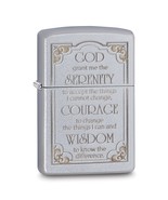 Zippo® Serenity Prayer Satin Chrome™ Lighter - $43.75 CAD