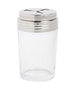 Norpro Shaker Cup Glass Adjustable Pizzeria Style Pepper/Salt/Cheese/Spi... - £25.98 GBP