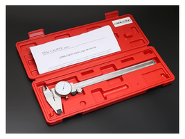 0-8&quot; Precision Dial Caliper 0.001&quot; Stainless Steel in Fitted Box P920-S218 - $235.13 CAD