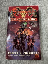 Shadowrun: Just Compensation - Mass Market Paperback Book ROC Fantasy 1996 - $181.47 MXN