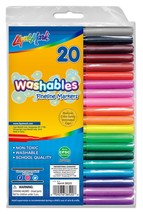 20 Washables Fineline Markers Non toxic magic EZ CleanuP craft LiquiMark... - $19.33