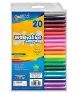 20 Washables Fineline Markers Non toxic magic EZ CleanuP craft LiquiMark... - $355.72 MXN