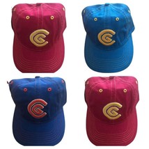 Cleveland Hombre Golf Beisbol Gorra Talla Única Todo Rojo Azul Claro Azul Real - £15.92 GBP