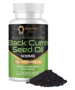 Black Cumin Seed Oil Capsules (halal) 500 mg - 100 capsules - £16.08 GBP