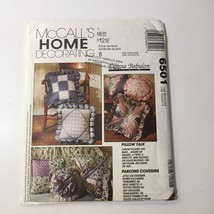 McCall&#39;s 6501 Home Decorating Pillow Talk Donna Babylon - $12.86