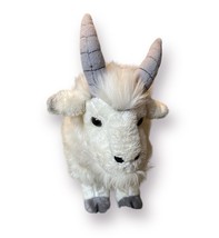 Rare Vintage Aurora Plush Rocky Mountain Goat 14L x5w x 11h Inch Stuffed Animal - $11.23