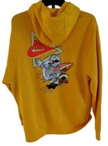 Nike Sweater Hoodie Pullover Yellow Sweatshirt Skateboard Turtle Just Do It L - £41.25 GBP