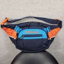 Quiksilver Fanny Hip Waist Pack Retro Style Blue Orange Y2K Surf Skate - $23.02