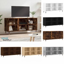 Modern Wooden Wide TV Stand Cabinet Entertainment Unit 6 Storage Compartments - £55.39 GBP+