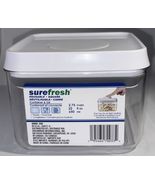 Surefresh Reusable Square 2.75Cup/22oz Storage Container W Pop Top Tight... - €16,04 EUR