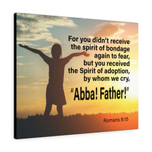  Spirit of Adoption Romanss 8:15 Wall Art Christian Home Decor U - £68.32 GBP+