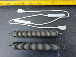 22PP47 Dishwasher Door Springs, 6-5/8" X 5-1/8" X 13/16" X 2/21" With 14" Leader - $12.13